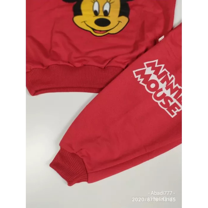 setelan sweater anak micky mouse