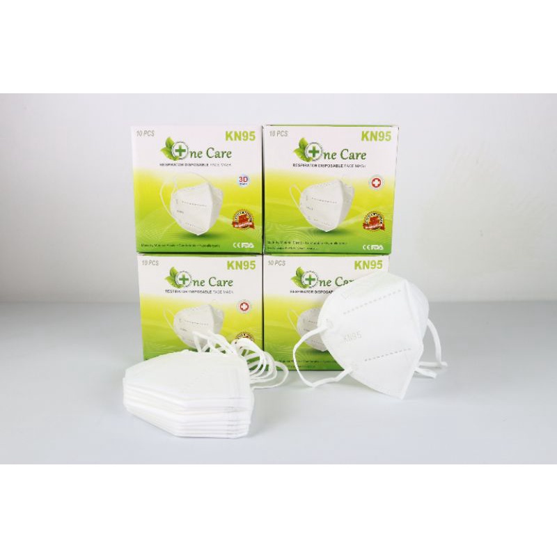 masker KN95 one care isi 10 pcs warna putih original