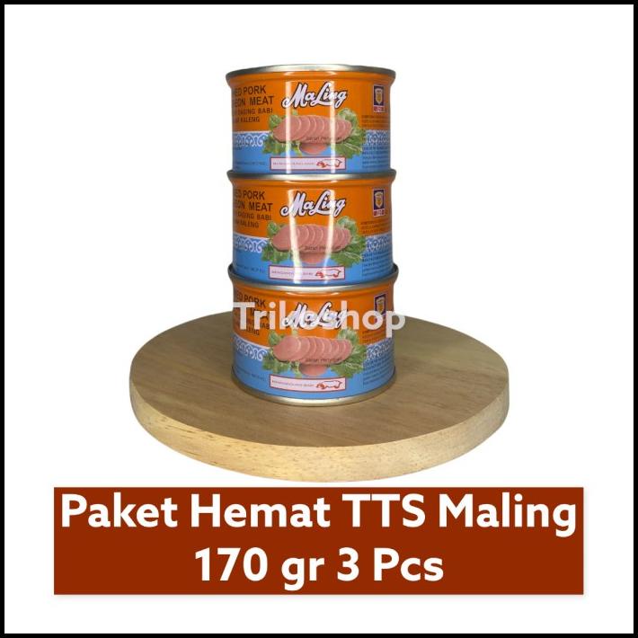 

Promo Hemat 3 Pcs Maling Babi Kaleng 170Gr Termurah
