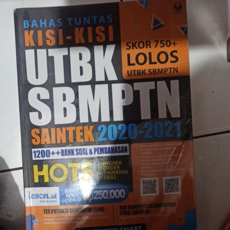 UTBK SBMPTN SAINTEK 2021 (PRELOVED)