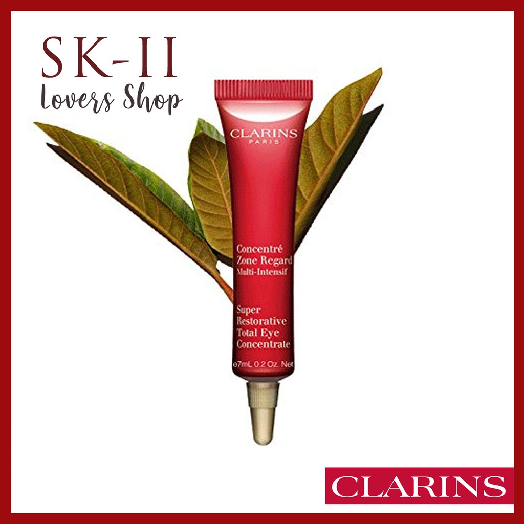 Jual Clarins Super Restorative Total Eye Concentrate 7ml | Shopee Indonesia