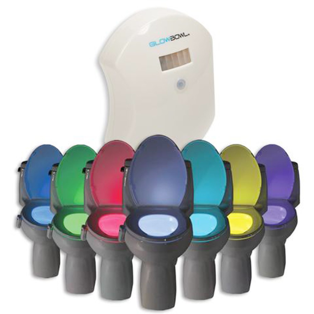 GLOW BOWL TOILET NIGHTLIGHT - LAMPU TOILET 7 WARNA