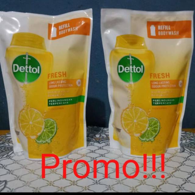 Dettol Fresh yuzu citrus  Body Wash [410 g/ Refill]