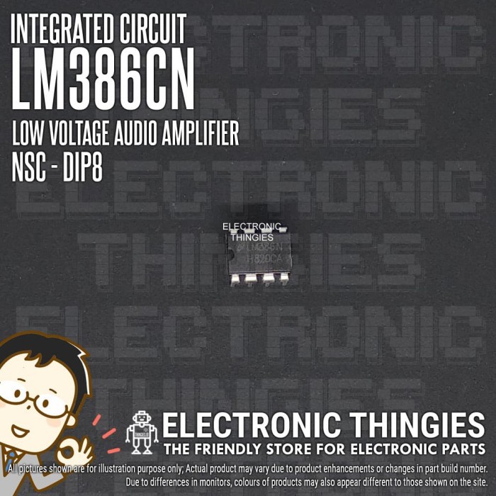 

Dijual LM386 DIP 8 LM386N LOW VOLTAGE AUDO POWER AMPLIFIER Diskon