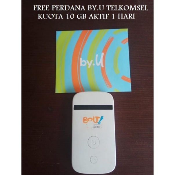 Modem Mifi 4G Bolt ZTE MF90 Unlock All Operator