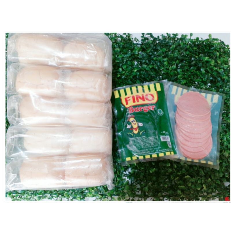 

paket burger mantul/burger/pkethemat