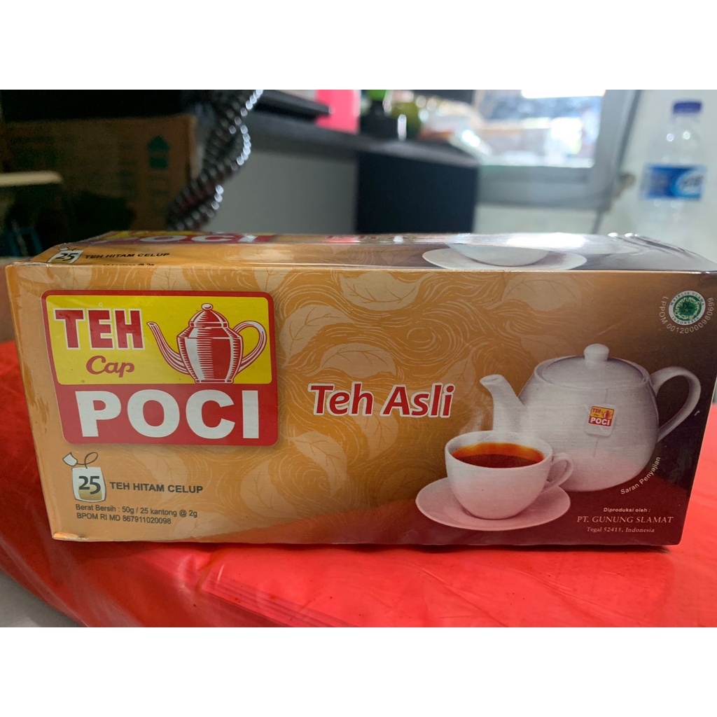 

Teh Cap Poci Teh Hitam 50 G