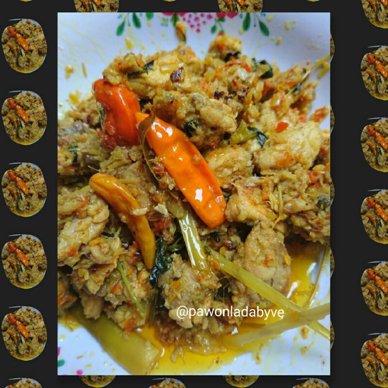 

Ayam RW Manado ayam rica manado Pedas (tanpa nasi) lauk buka puasa dan sahur