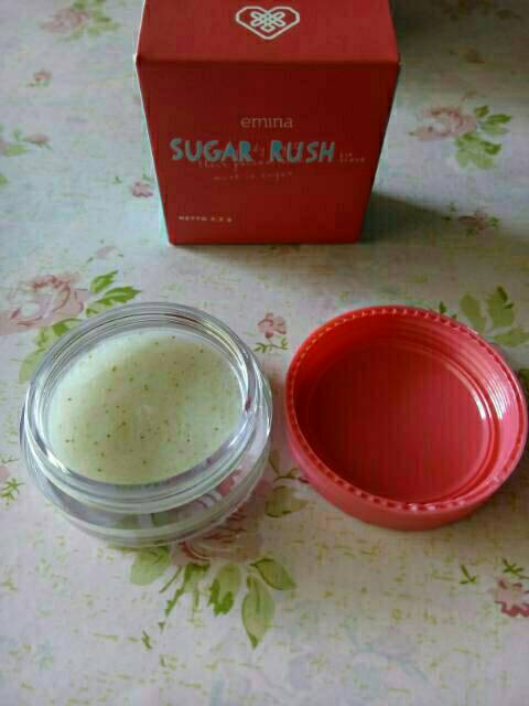 ☃Cutezz_Ching1☃Emina Sugar Rush Lip Scrub 4.2g - Scrub Bibir