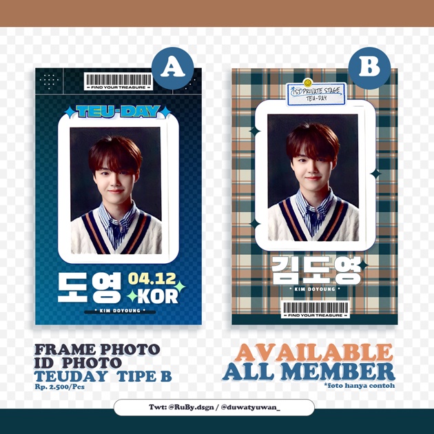 FRAME PHOTO ID TREASURE TEUDAY TIPE B