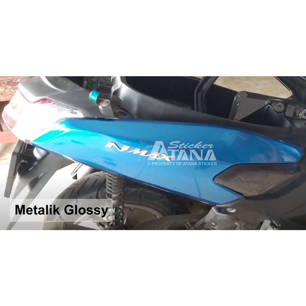 Skotlet Biru Metalik Doff Glossy Scotlet Dop Gloss Metallic Satin Stiker Candy Paint Decal Motor Mobil Anti Gores Body Background Aquarium Aksesoris Variasi PCX NMAX Vixion CBR Vario Beat Vespa