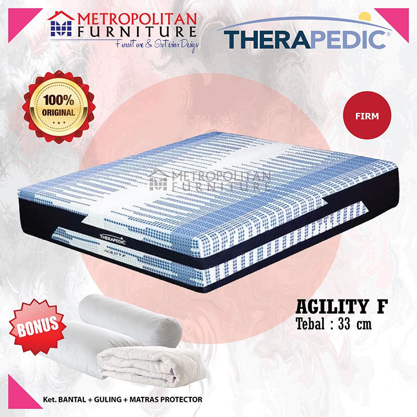 Kasur Springbed THERAPEDIC Agility F / Spring bed Matras