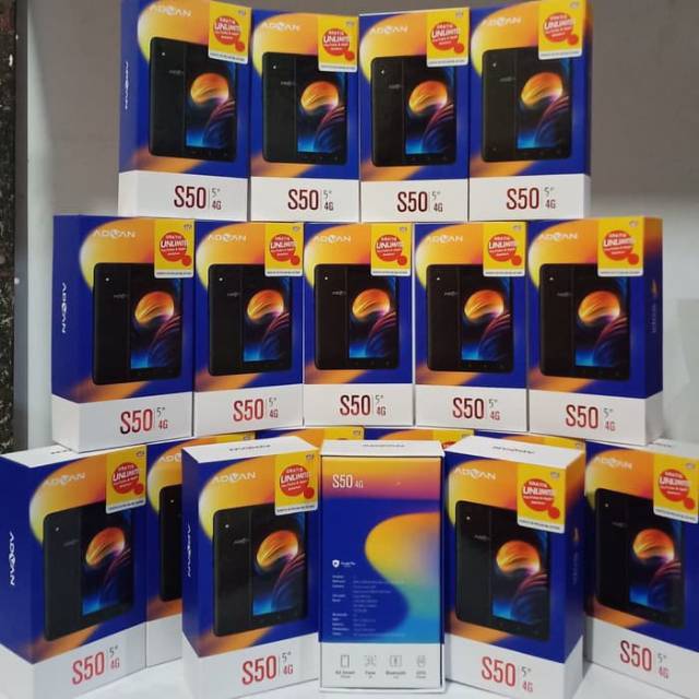 ADVAN S50 4G Ram 1/8GB Garansi Resmi 1 Tahun