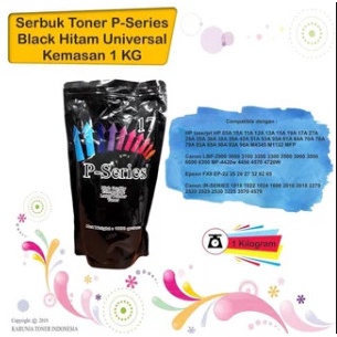 Serbuk Toner Pseries Black LBP2900 LBP3000 LBP6000 LBP6030