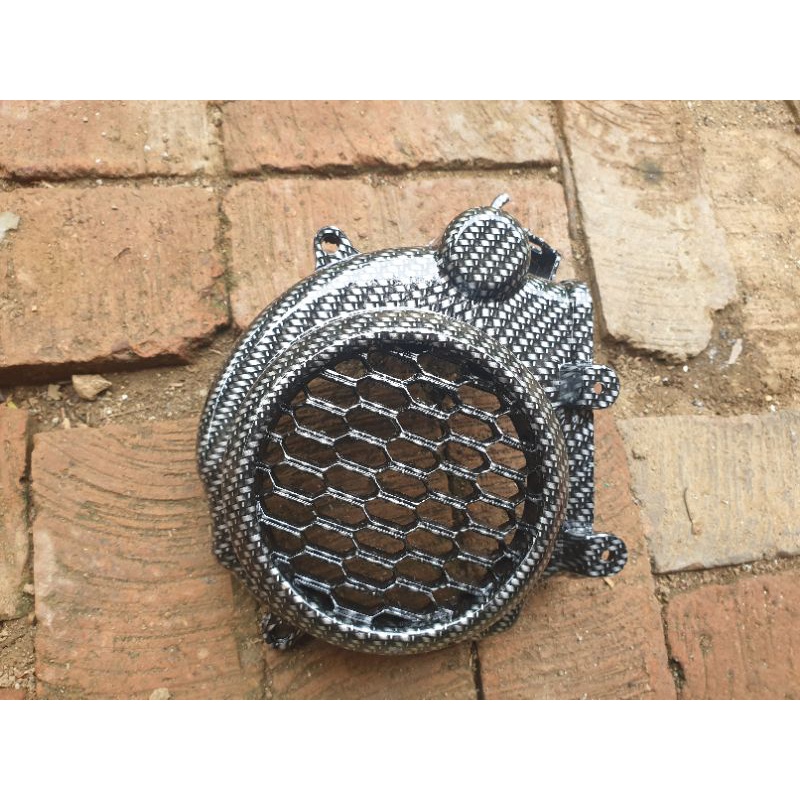 Tutup kipas beat scoopy 2020/2021 carbon