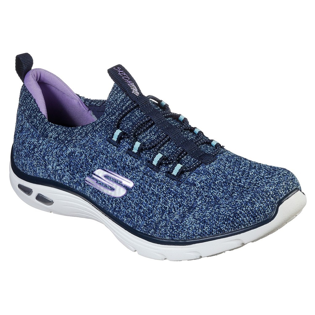 Sepatu Skechers Relaxed Fit Empire DLux Sharp Witted Womens 149007NVAQ