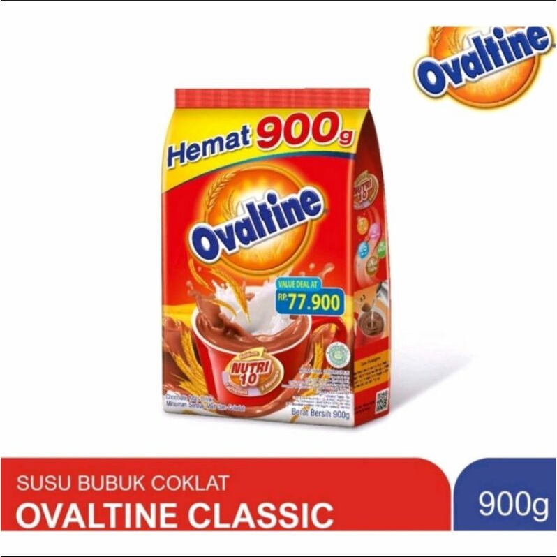 

Ovaltine Classic Susu Bubuk Coklat 900g