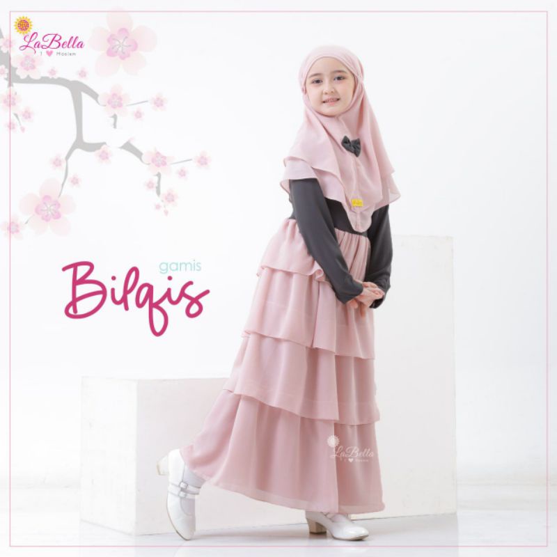 SET GAMIS ANAK BILQIS BY LABELLA