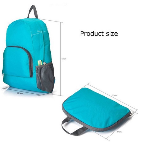 Backpack / Travel / Tas Punggung Lipat / Ransel lipat Traveling - Biru