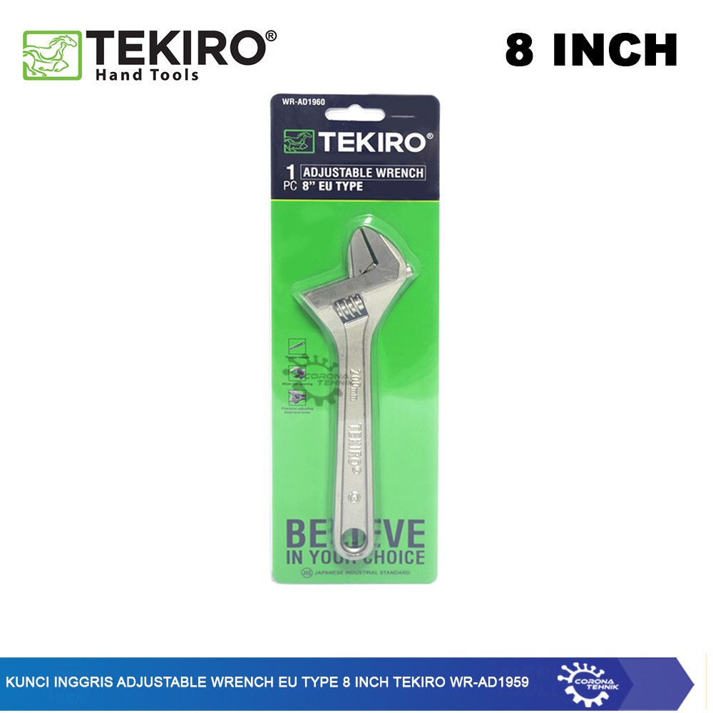 Tekiro -Kunci Inggris  8 Inch 200 mm