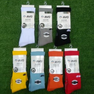 KAOS KAKI FUTSAL/SEPAK BOLA AVO ANTISLIP SOCCER R8