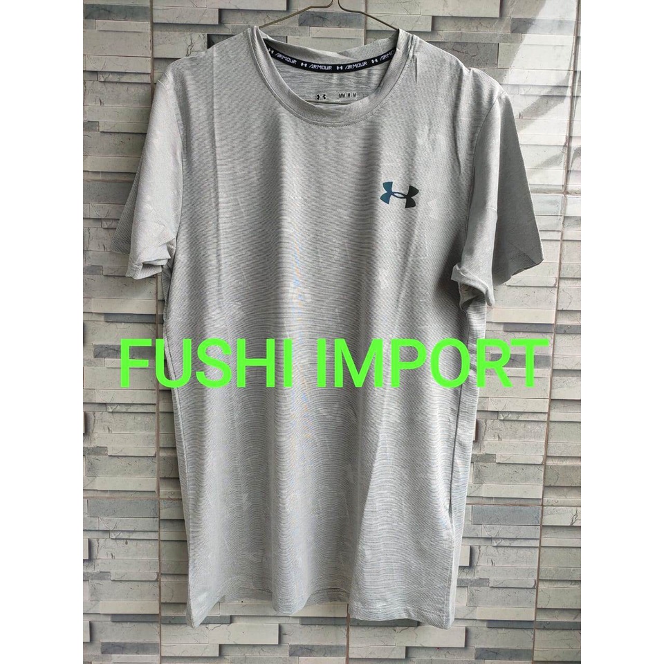 HQ KAOS RUNNING 18250# POLO KAOS OLAHRAGA KAOS PRIA IMPORT  / POLO KAOS DRYFIT PRIA ADEM DINGIN