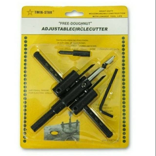 

Adjustable Hole Cutter 30 - 300 mm