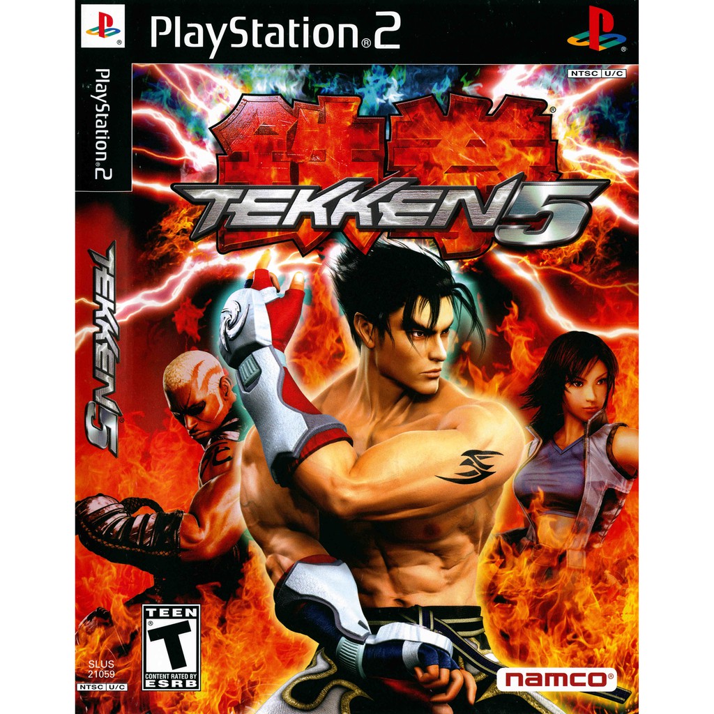 KASET CD DVD GAME PS2: TEKKEN 5