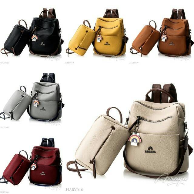 Tas Arraya Yoona LHARY010 Ransel Multifungsi