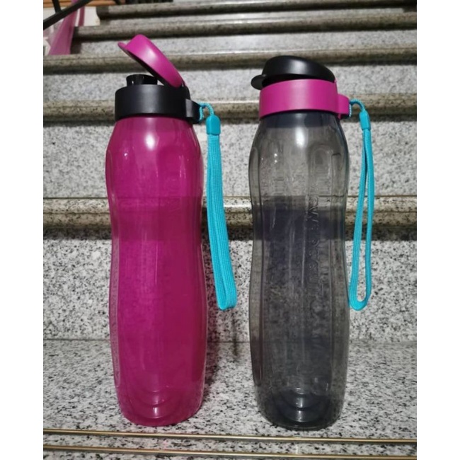 Eco bottle Tupperware  1 liter 2 bottle