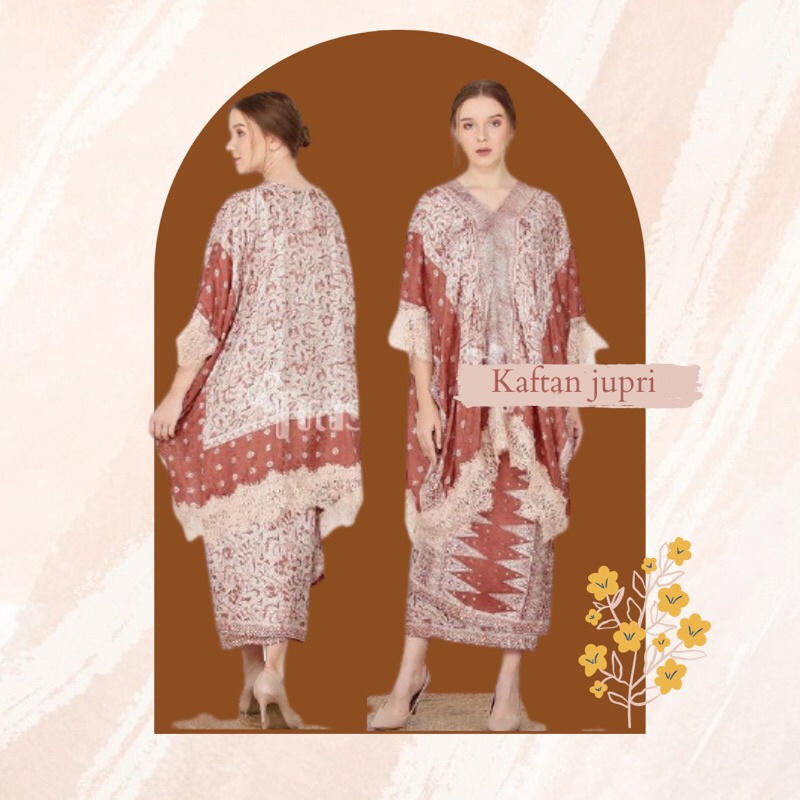 SEWA RENTAL BAJU SET BATIK KONDANGAN JUPRI BROWN
