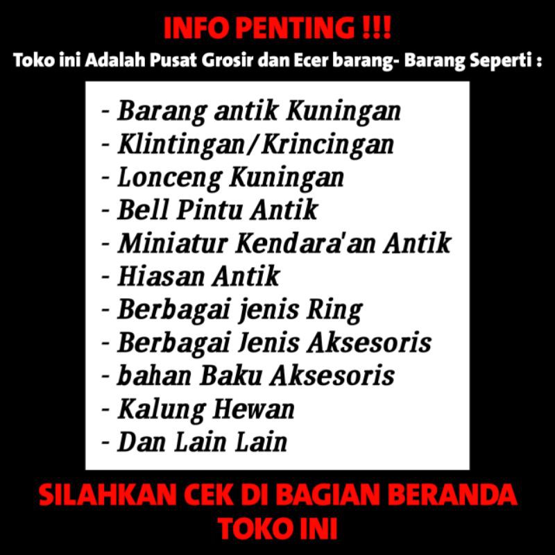 PT6 Lonceng Kuningan Klontongan Kuningan Genta Kuningan Lonceng Sapi Klontongan Sapi Kuningan