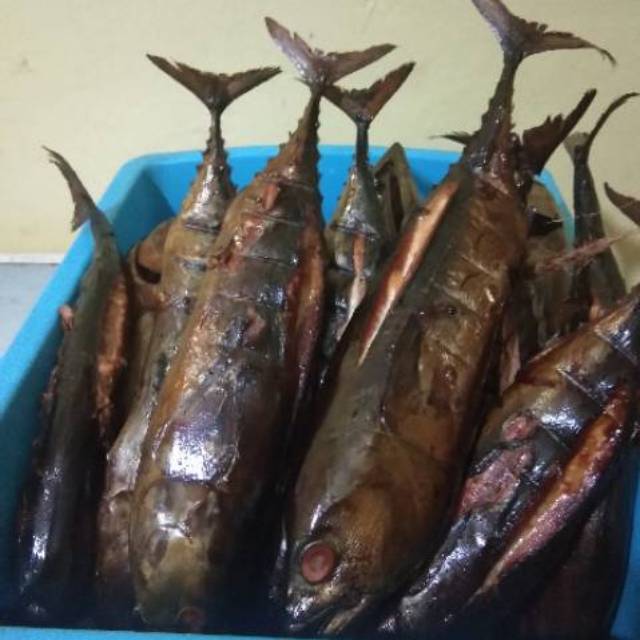 Ikan Asap tongkol Cakalang super kemasan vacum 250 gram