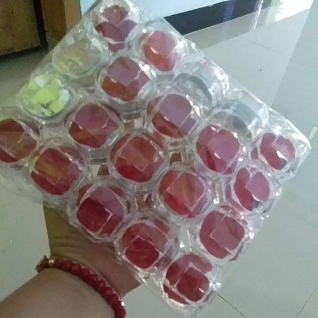 Tempat Cincin - Ring Box - Kotak Cincin Kristal - Kotak Cincin Akrilik - Box Cincin Mika Crystal