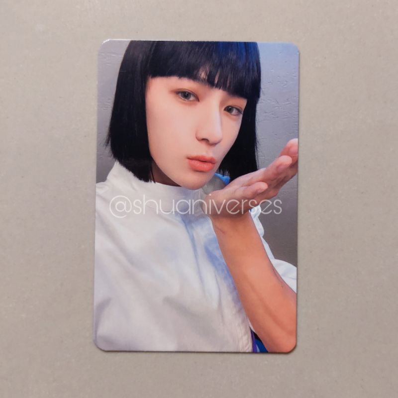 THE BOYZ HYUNJAE MAVERICK MAKESTAR HALLOWEEN HAKU PHOTOCARD — pob pc benefit bene spirited away tbz 