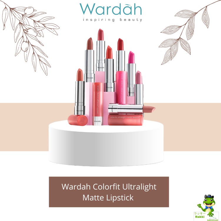 ❣️Rakkistore99❣️Wardah Colorfit Ultralight Matte Lipstick (New Shades) (100% Original)