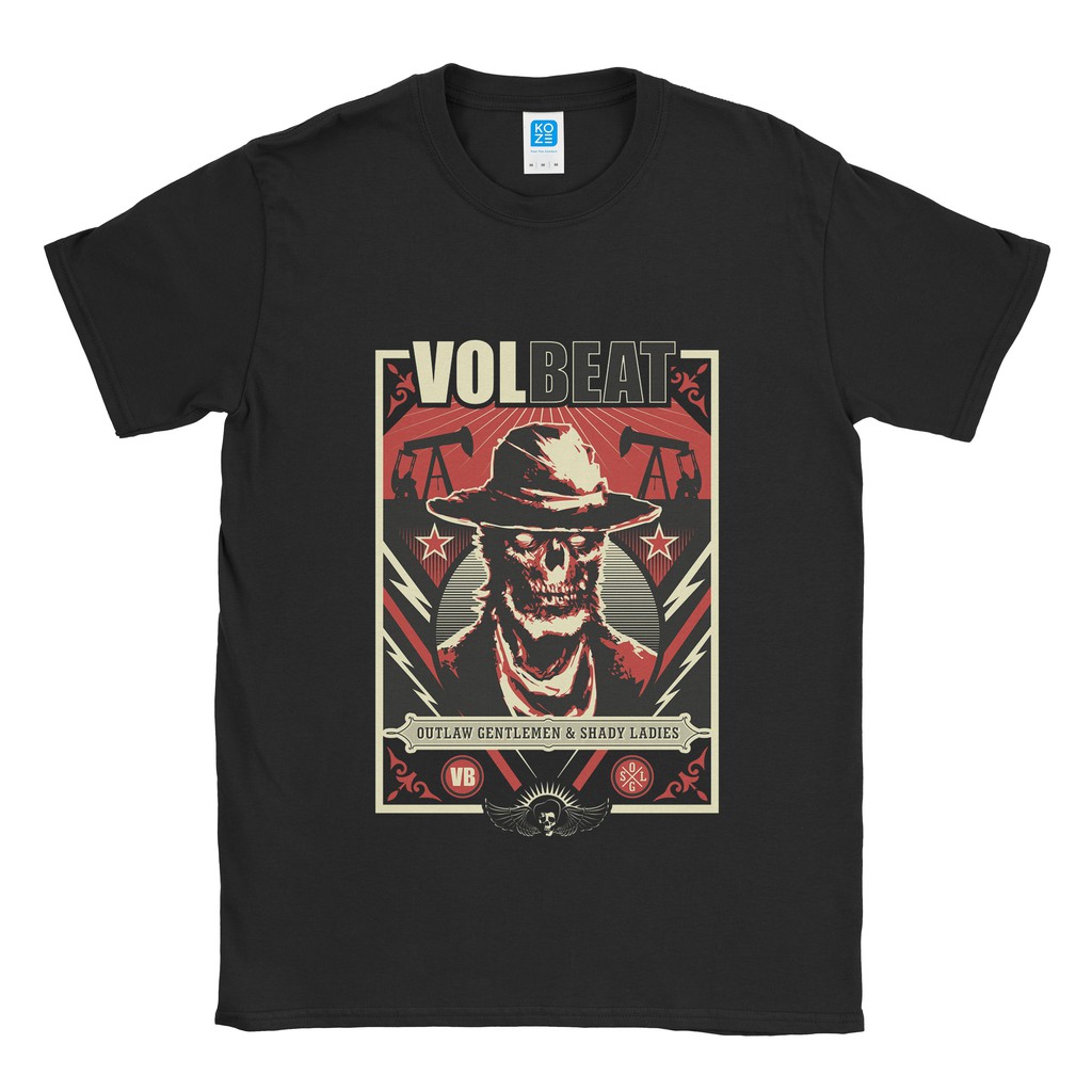 Baju Kaos Band Volbeat Ghoul Frame