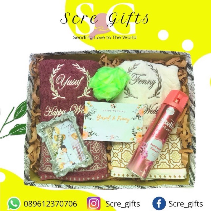 

HAMPERS/HADIAH WEDDING BY SCRE GIFTS