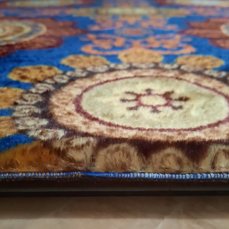 Karpet Busa FONIX Malaysia Bulu Super Lembut Anti Slip 140x180 Minimalis F147, Rasfur Korea-2