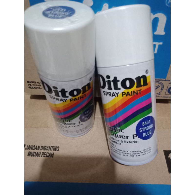 Pilok Pylok Pilox Cat Semprot Diton Biru / Strong Blue 8431 150cc .