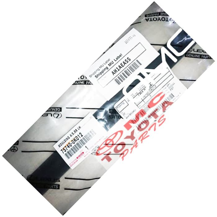 Pelipit Pintu Karet Kaca Luar 1 Set Depan Belakang Kanan Kiri Innova 75710/20/30/40-0K012