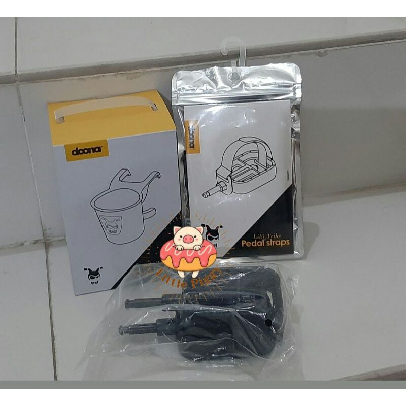 Doona Liki Trike cup holder / tali pedal S1 / S3 / S5 accecories sparepart