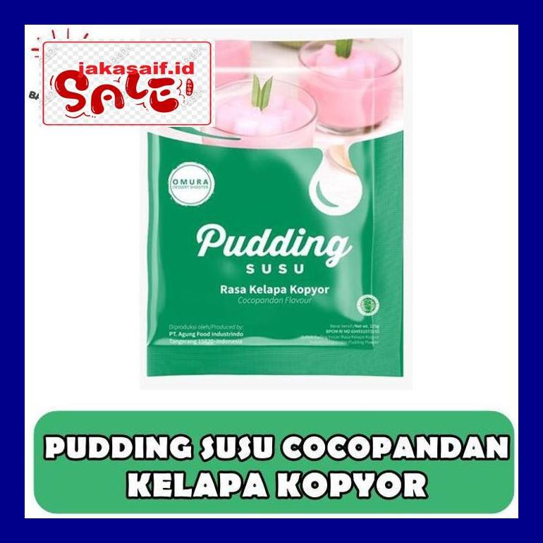 

Jak5D0Yh Omura Dessert Shooter Pudding Susu Rasa Cocopandan Kelapa Kopyor D50Jaks