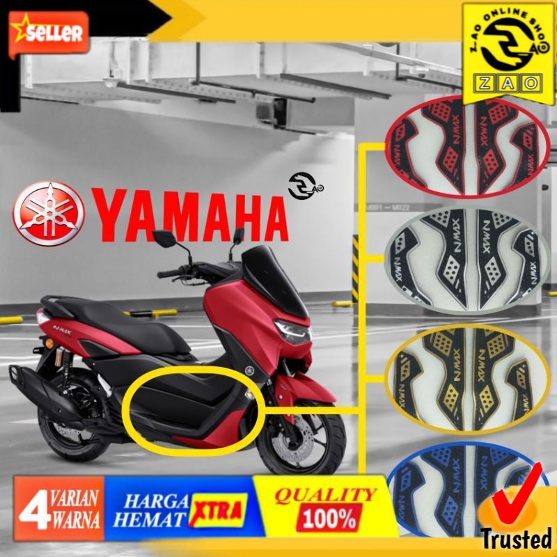 AllNewNmax | Karpet karet Motor Nmax NEW 2020 2021 2022 alas kaki pijakan Bordesh all new nmax 2022