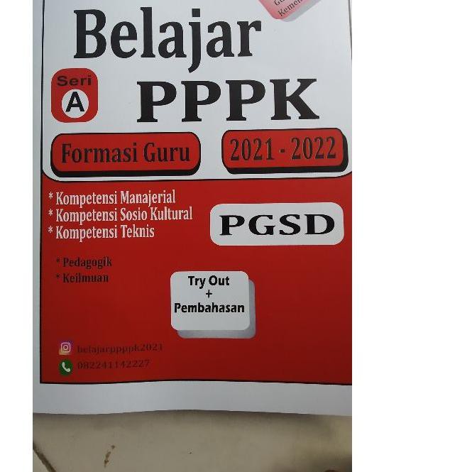 BIG SALE (wio-234) Modul Buku PPPK Guru SD PGSD 2021 BelajarPPPK CPNS ASN fahri.exhaust