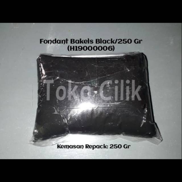 

fondant/hitam/black/bahan/dekor/kue/cupcake/gumpaste/figurine/makanan
