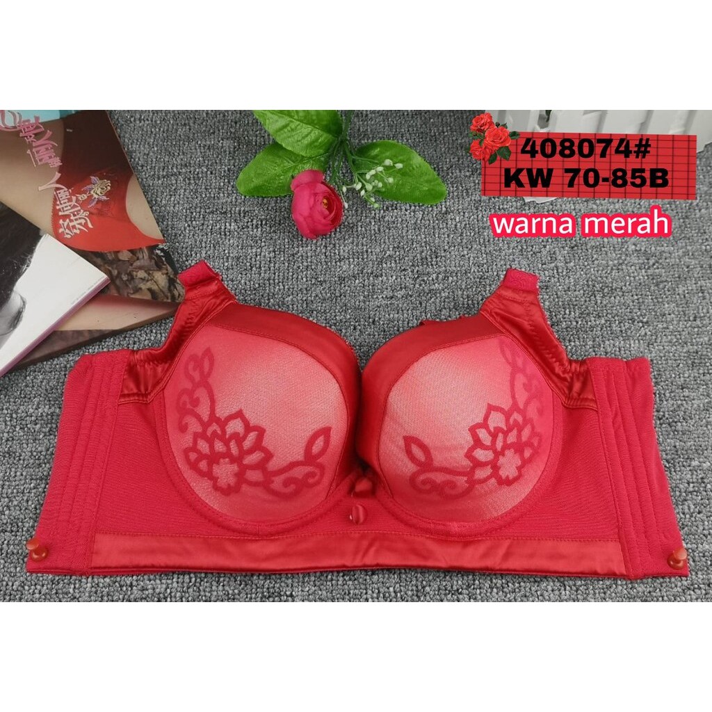 Bra Padding / BH Wanita Import Seri 408074 - Busa Tabal, Kawat