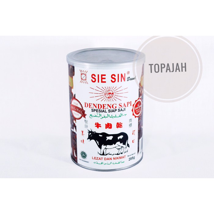 

Dendeng sapi matang ”SIE SIN”brand 285gr HALAL.