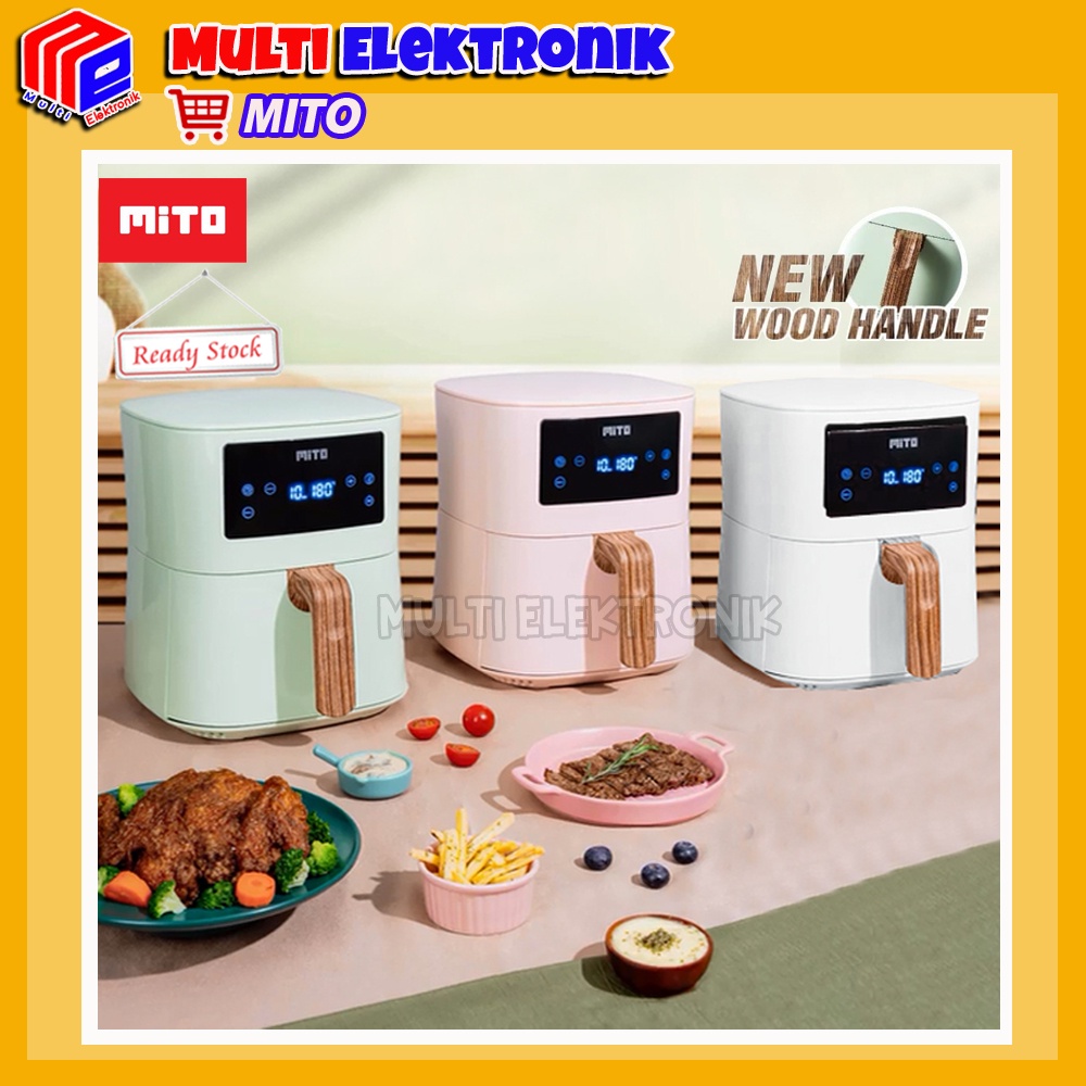 Digital Air Fryer Mito Original Garansi Resmi