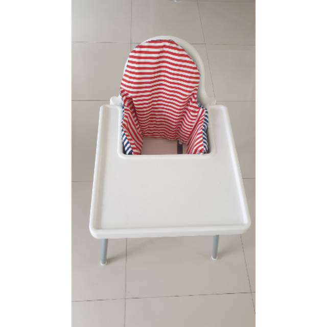 PRELOVED IKEA ANTILOP Highchair with Tray + Cover (Bantalan duduk)